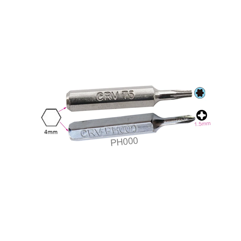 CR V Torx Bit T5 PH000 отвертка Ремонт Открытие для MacBook Air 11 &quotA1465 13" A1466 Mid 2012 SSD замена