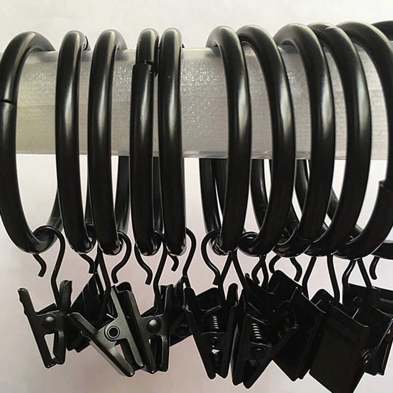 10 шт. крючки для штор из нержавеющей стали | Дом и сад