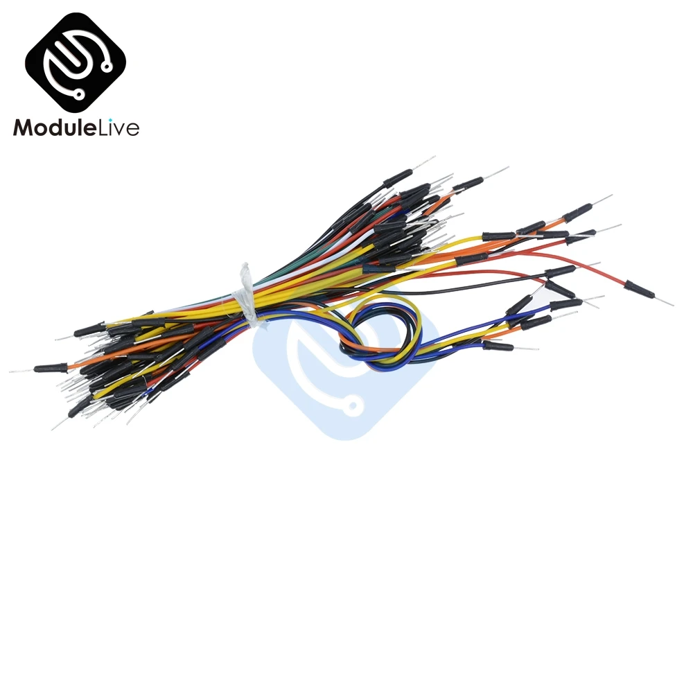 Макетная плата соединительные кабели для Arduino макетные провода в комплекте 65 шт.