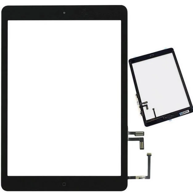 Новинка для iPad 5 A1822 A1823 Черный сенсорный экран Переднее стекло дигитайзер с