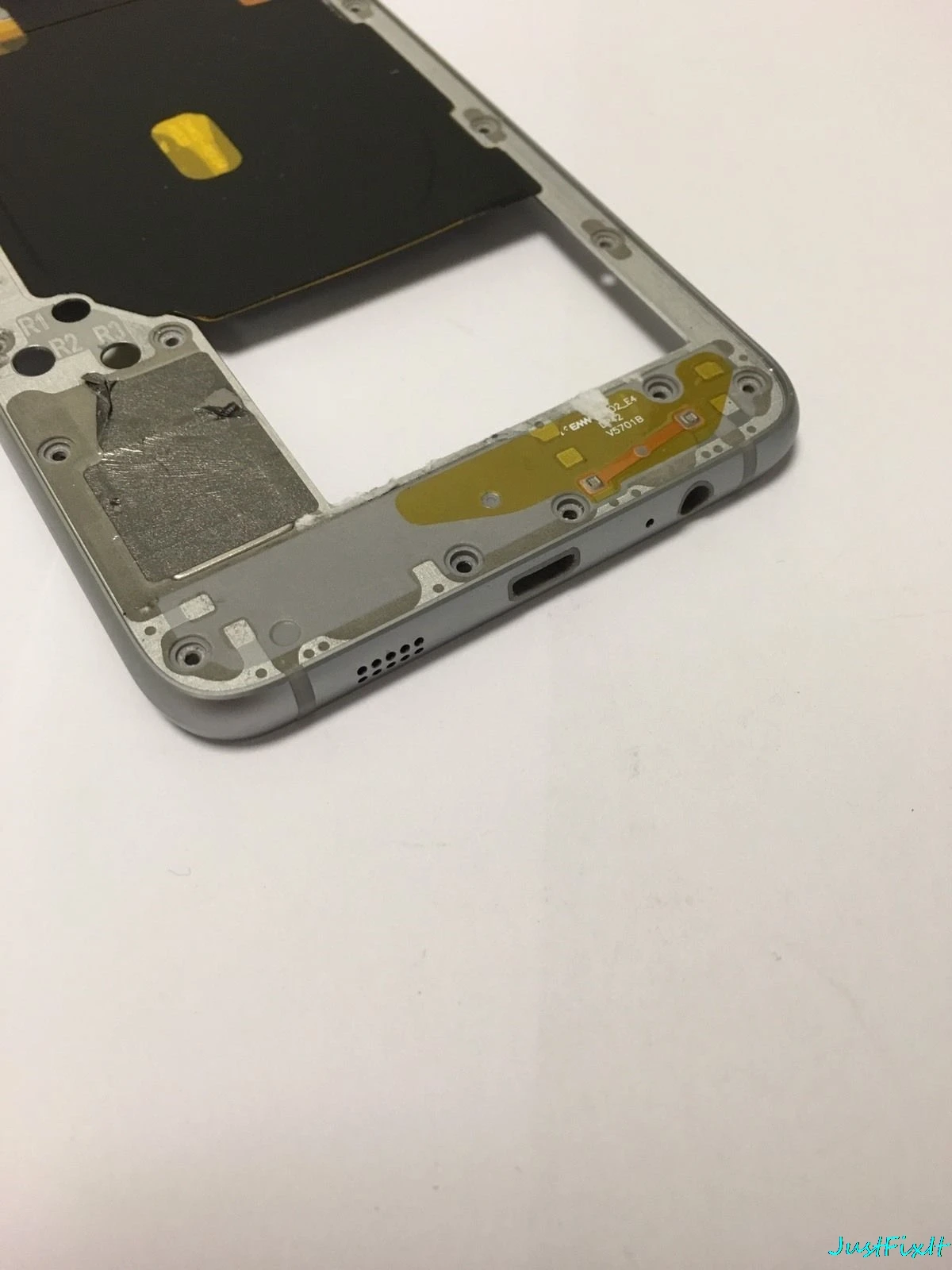 Высокое Качество Средняя рамка Корпус Шасси для Samsung Galaxy S6 edge plus G928F крышка