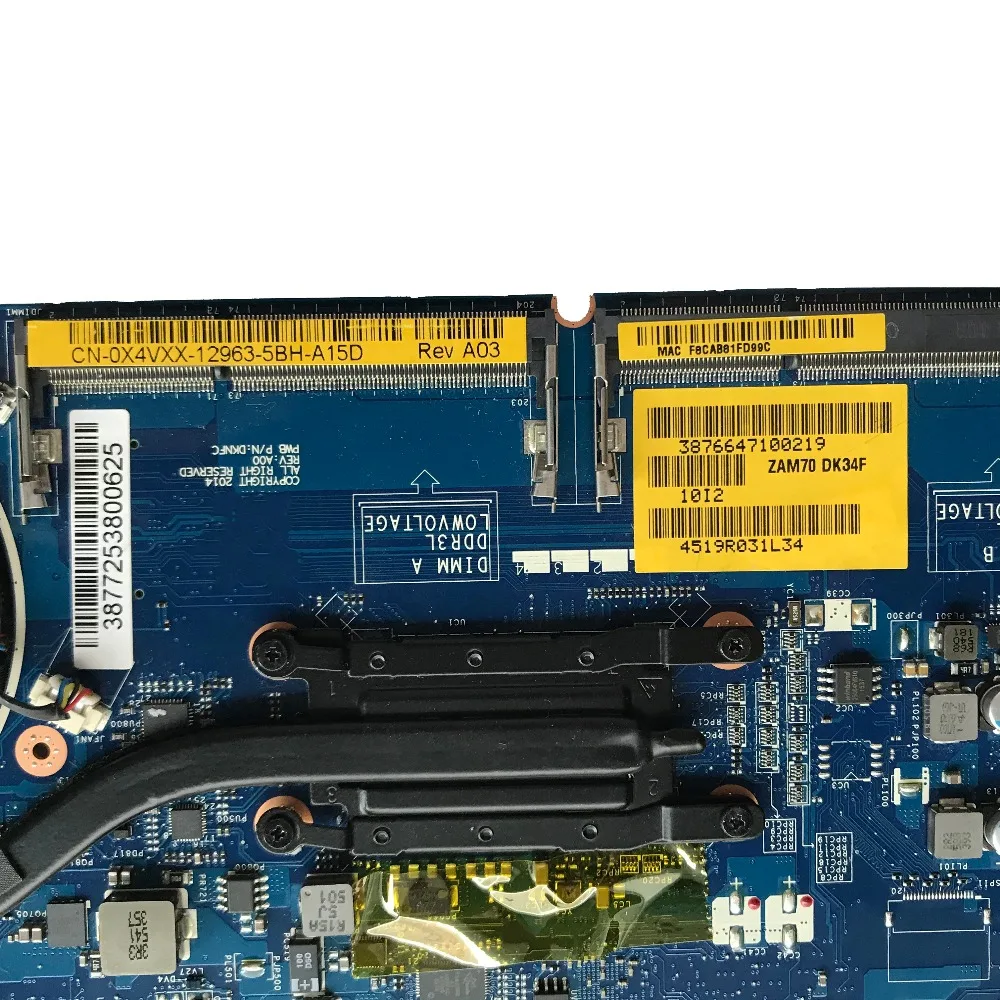 SZWXZY отлично подходит для материнской платы ноутбука DELL Latitude E5450 с SR23Y I5 5200U DDR3 CN 0X4VXX