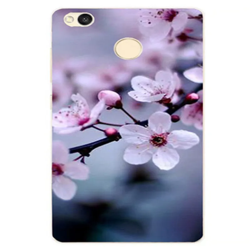 Case For Xiaomi Redmi 4X Flower Minne Kissed Mouse Painted Phone Cover Coque Soft Silicone TPU |