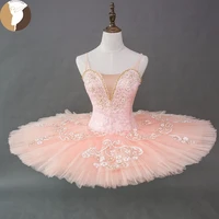 fltoture adult professional ballet tutu pink color sleeping beauty tutu dresses xw1001 girl ballet competition costume for sale