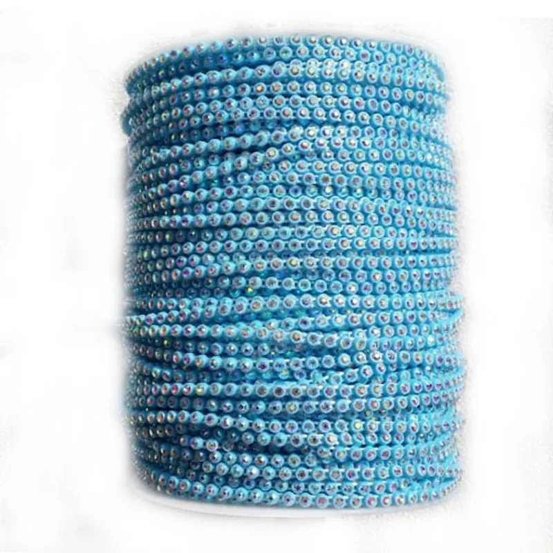 Прозрачный (Clear) Цвет SS8 Стекло AB пришить горный хрусталь отделка окантовкой DIY