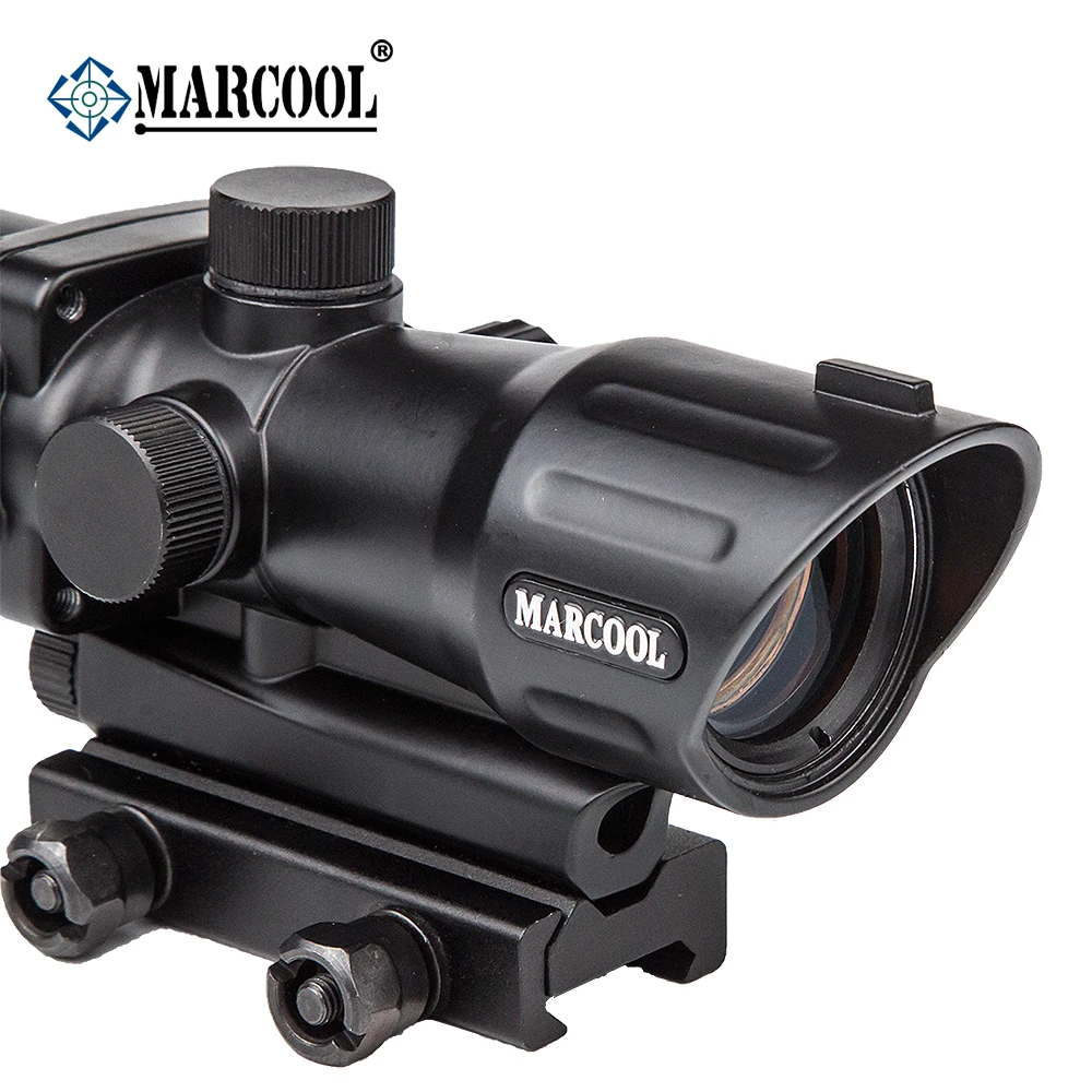 Marcool Новинка 20 мм 1x30 аксессуары для ружья прицел тактический охотничий страйкбол
