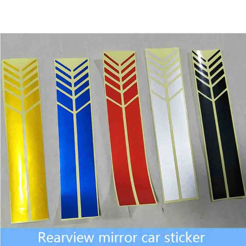 Автомобильная наклейка на зеркало заднего вида боковая полоса наклейки кузов