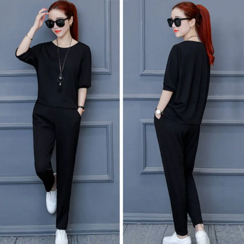 Осень 2018 Женский комплект спортивный костюм с длинным рукавом толстовки