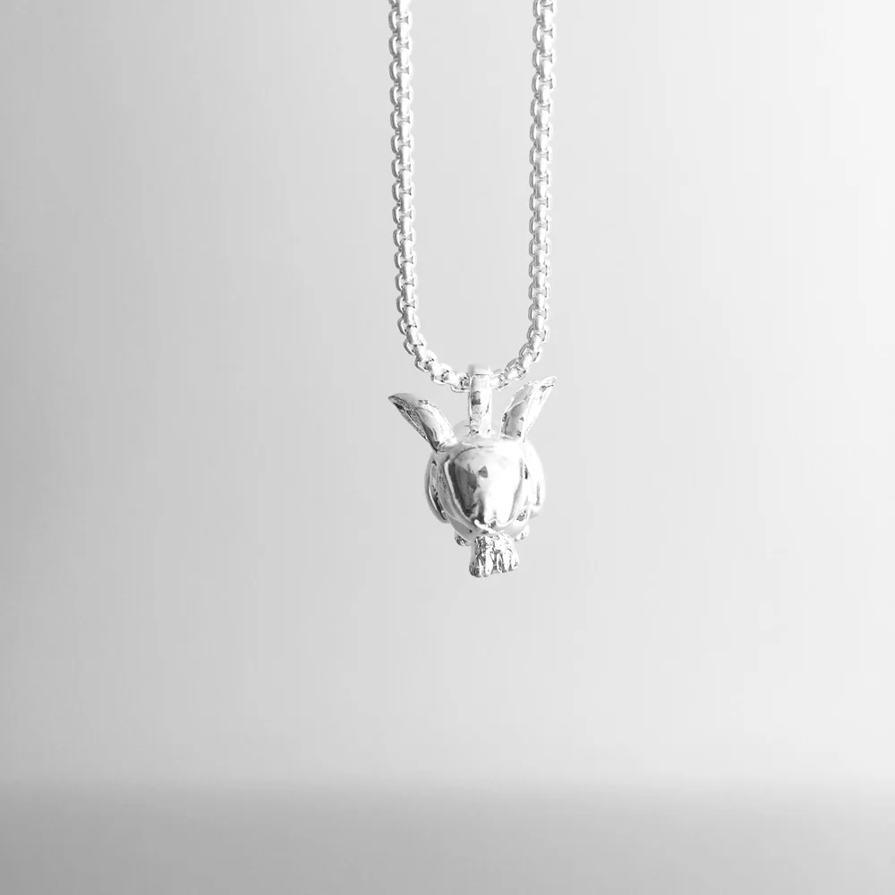 Silver Bunny Rabbit Pendants 2018 Fashion Eternity Love Chain Necklace Accessories Pendant Jewelry Bijoux Cute Gift for Women | Украшения и