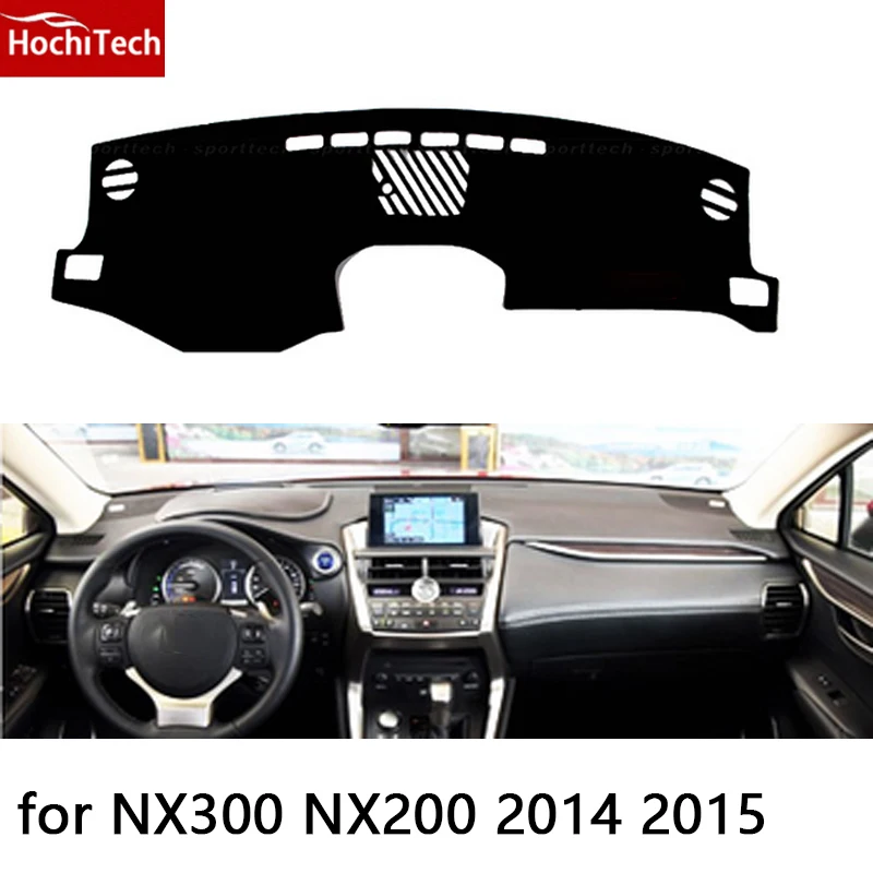 HochiTech для LEXUS NX300 NX200 2014 2015 коврик приборной панели защитный тент Подушка Photophobism pad