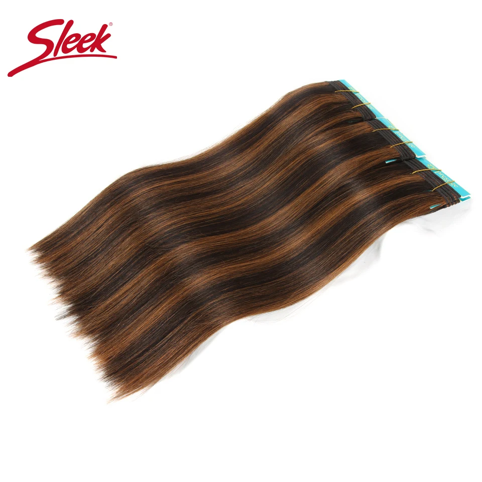 Гладкие цветные бразильские человеческие волосы Remy с двойным нарисованным рисунком, пряди, шелковистые прямые волосы, волнистые PFR1B-30 человеческие волосы для наращивания