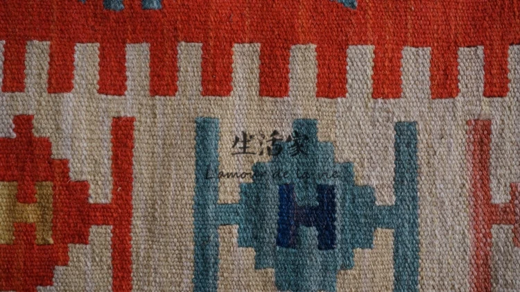 Life Home ручной шерстяной ковер/открытый лаймовый ковер/окно дисплея сочетание