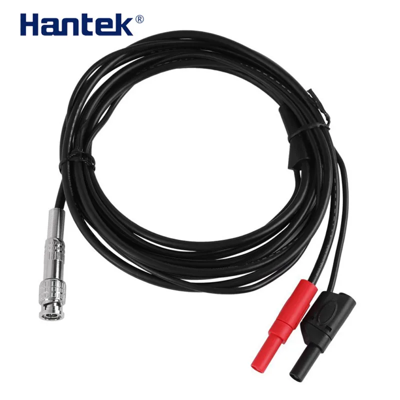 Hantek HT30A Осциллограф зонды авто тест кабель двойной банановой головкой многоцелевой Тест линии BNC к банану адаптер кабель провода