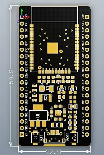 ESP32 ESP32S ESP-32 ESP-32S CP2102 беспроводной WiFi Bluetooth макетная плата Micro USB двухъядерный усилитель мощности фильтрующий модуль