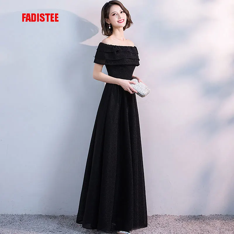 FADISTEE элегантные вечерние платья для выпускного вечера шикарные Длинные Стильные