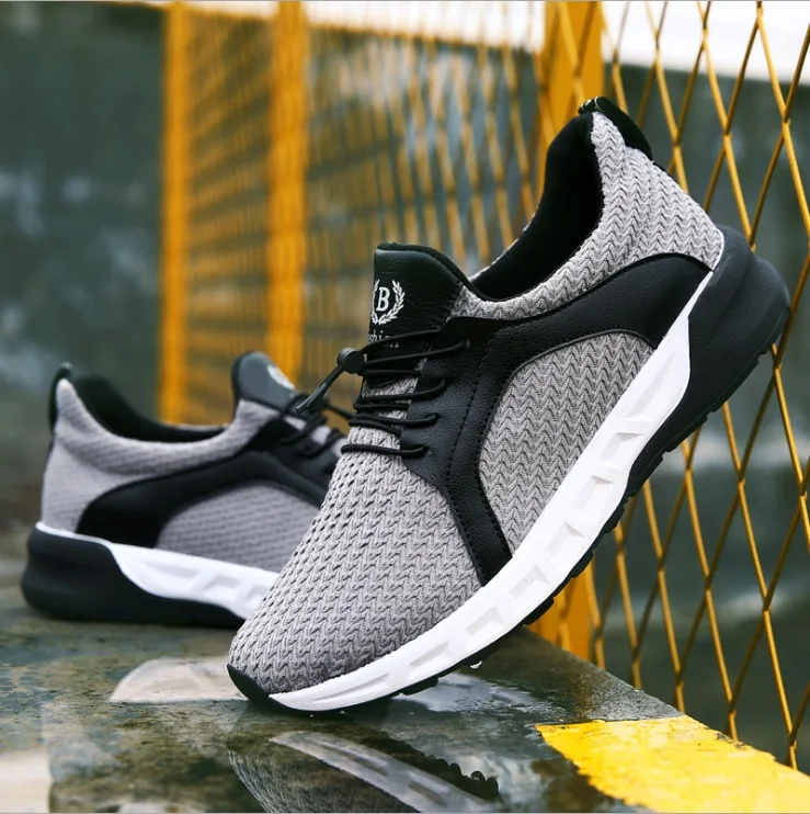 2017 Весна Лето Мужская Обувь Сетки Зашнуровать Повседневная Открытый Восхождение