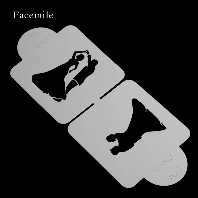 Facemile Жених печенье трафареты форма для печенья просеиватель сахара Свадебные