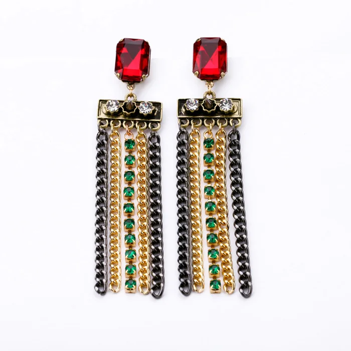 Модные аксессуары винтажные украшения серьги с кисточками оптовая продажа