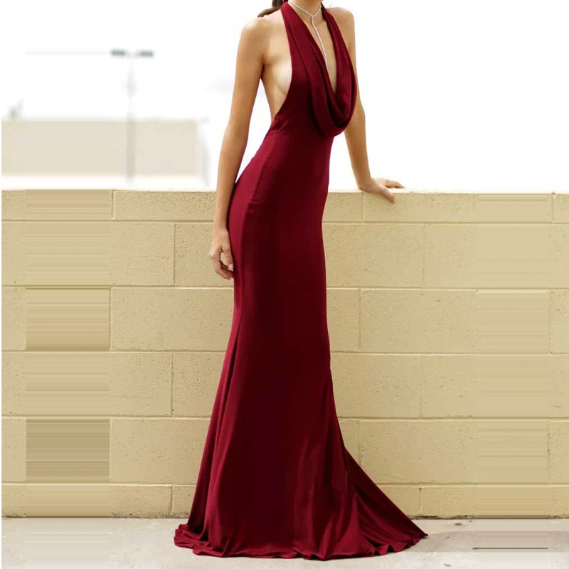 Женское платье 2020 Клубная одежда летние облегающие платья с открытой спиной