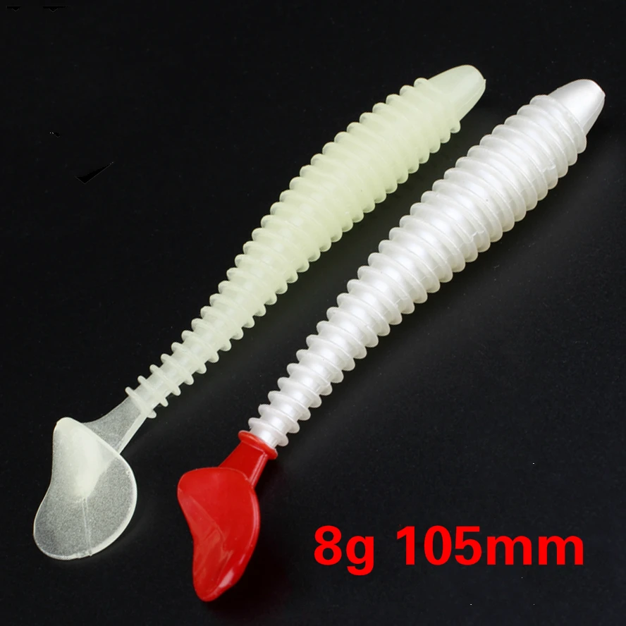 FJORD мягкие приманки 5 шт./лот классические Гибкие плавающие 105 мм 8 г искусственная