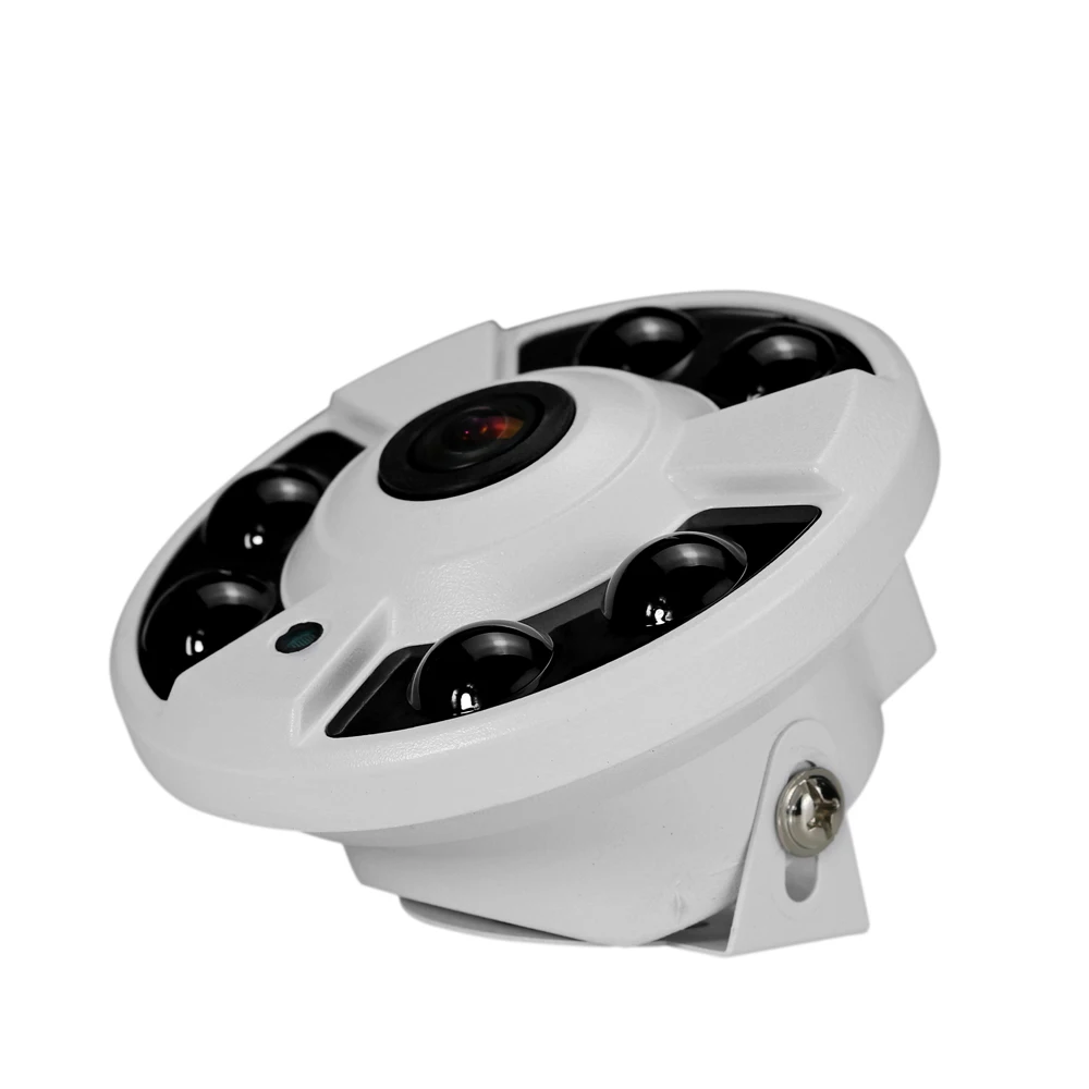 HJT аудио Full-HD 1080P 2.0MP рыбий глаз широкоугольная ip-камера p2p onvif 2 1 внутренняя