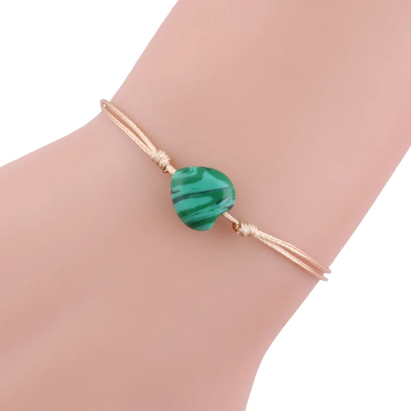 Браслеты NeeFuWoFu из натурального камня, браслет из дерева, регулируемые модные украшения, оптовая продажа, Новинка