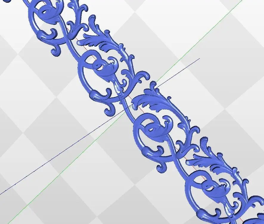 

Artcam cnc STL модель reliefMeandr_67 формат файла