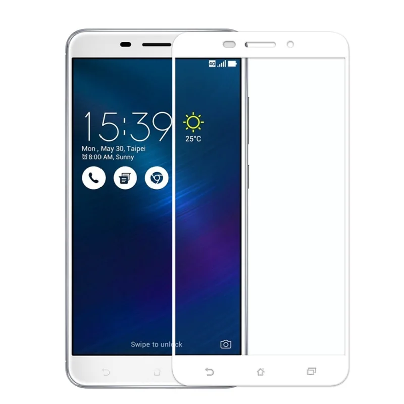 2 шт./лот для Asus ZenFone 3 Max ZC553KL полное покрытие закаленное стекло 9H 2.5D 5 дюймов