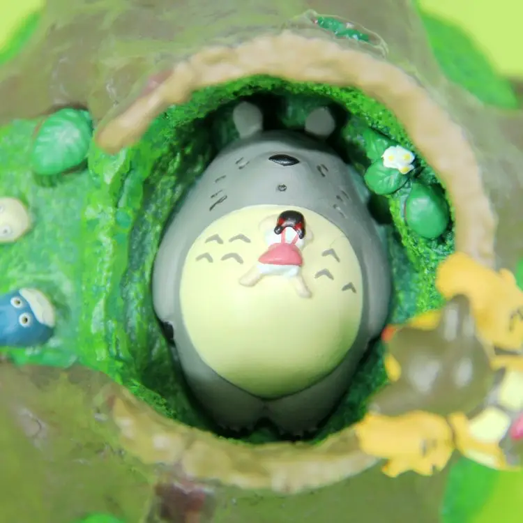 Музыкальная шкатулка Hayao miyazaki ghibli с отверстиями для дерева сна totoro и xiaomei | Дом сад
