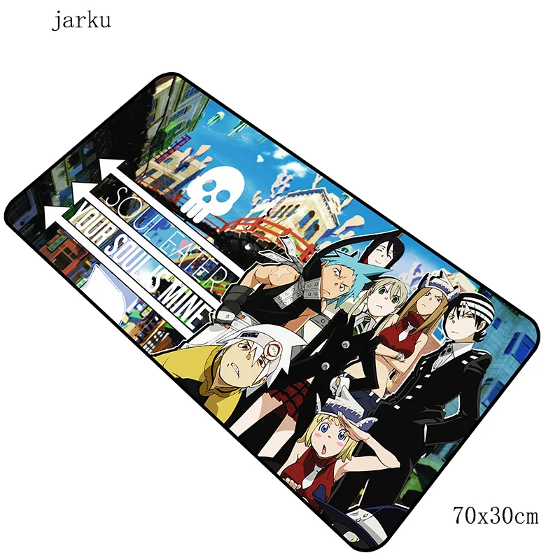 Soul eater коврик для мышки с аниме 700x300 мм игровой коврик для мыши геймер Коврик для мыши подарок для мальчика коврик клавиатура компьютерная мышь ноутбук игровой коврик