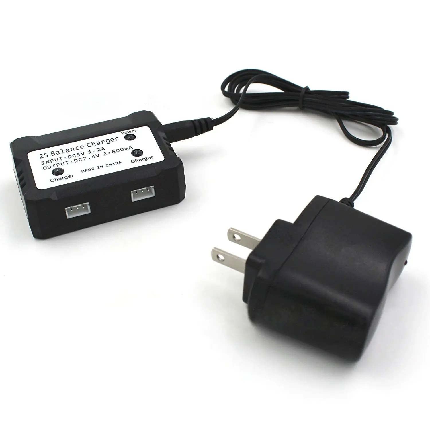 EBOYU (TM) 2 в 1 зарядное устройство 7 4 В Lipo батарея для Syma X8C X8W X8G MJX X101 X600 Tarantula X6 Wltoys V666 RC