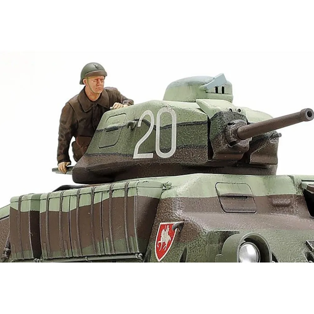 Tamiya 35344 1/35 французский Танк среднего размера Somua S35 Военная сборка модель AFV