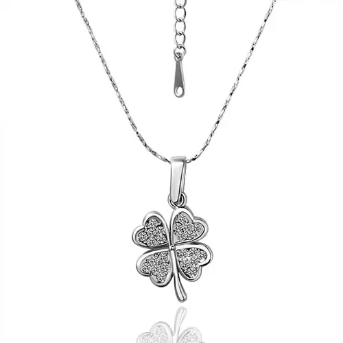18K gold plated necklace Genuine Austrian crystals italina Nickle free antiallergic factory prices jbd qic GPN015 | Украшения и