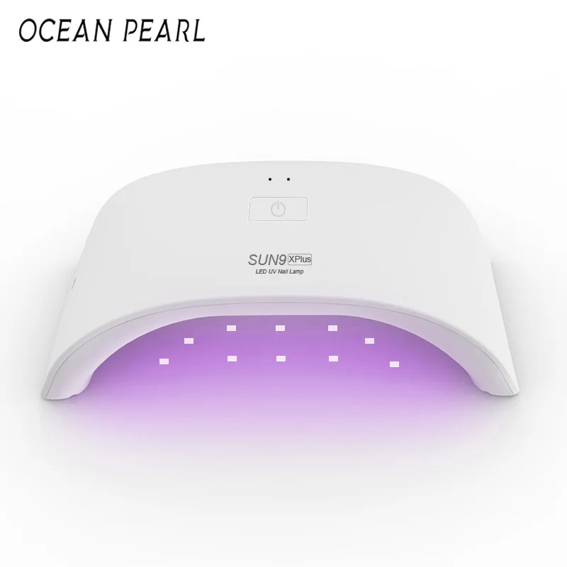 OCEAN PEARL 36W UV Lamp 12 LEDS Nail Dryer for Gel LED Polish Machine USE Charge Art Tools Sun9xPlus-2 | Красота и здоровье