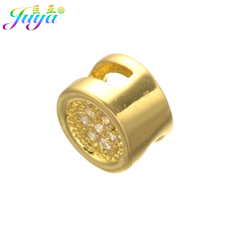 Бусины-шармы Ali Moda с цирконом ползунок полые буквы металлические бусины