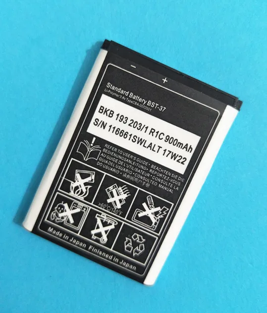 АЗК BST 37 Батарея для Sony Ericsson J100i K200i T280i V600 K610i W700 W710C D750i K750C W350 W800i W810i Z300i телефон 900