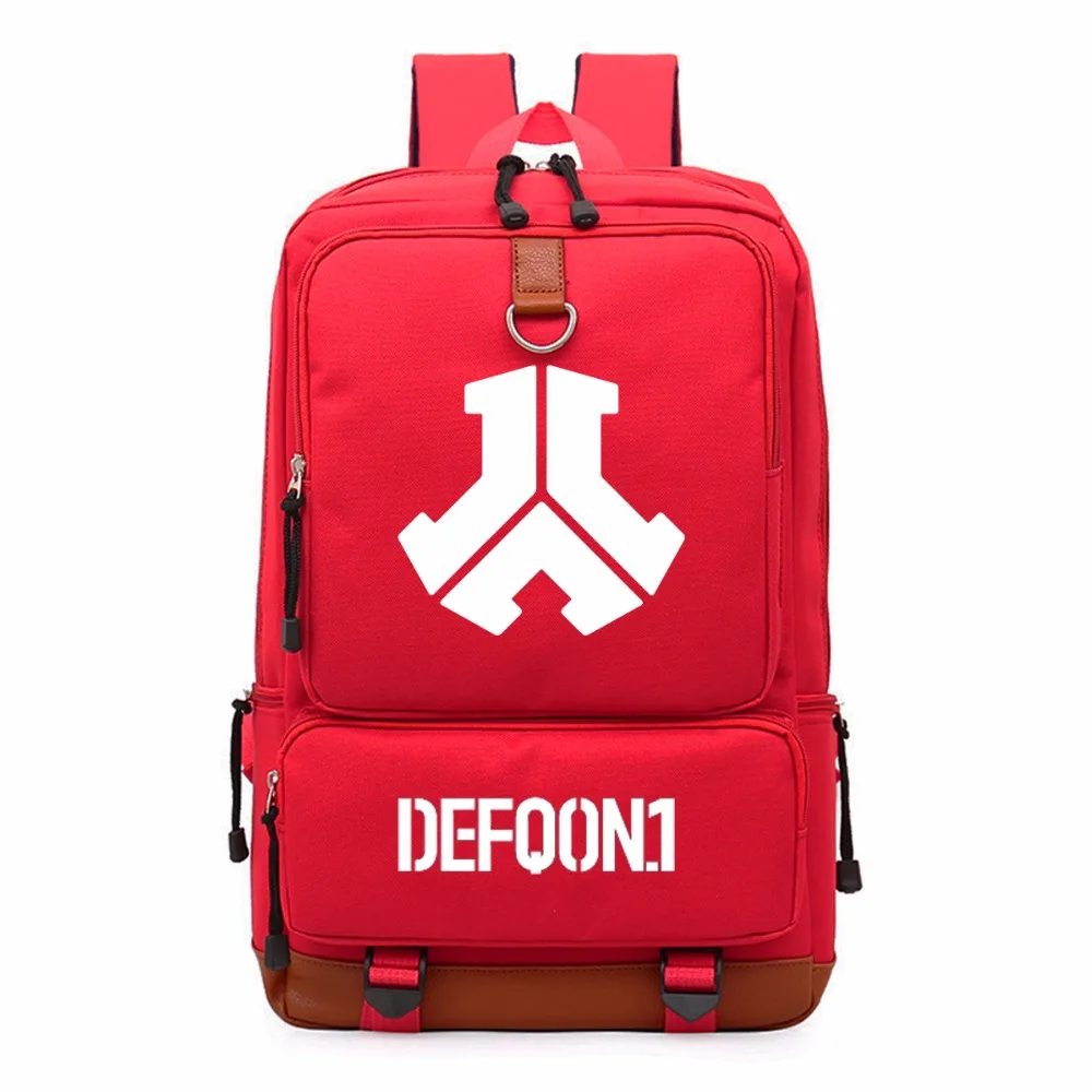 WISHOT Defqon.1 Рок-Группа Рюкзак на плечо дорожная школьная сумка рюкзак для подростков мальчиков и девочек повседневные сумки для ноутбука