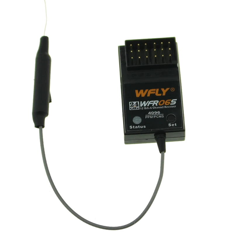 2,4G WFLY приемник WFR04S WFR06S WFR07S WFR09S WBUS RF201S RF207S PPM/PCMS для дистанционного управления для радиоуправляемого дрона