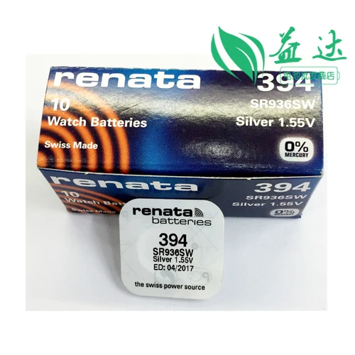 Оригинальная швейцарская батарея RENATA SR936SW AG9 394 для Tissot часы swatch аккумулятор литий-ионный аккумулятор