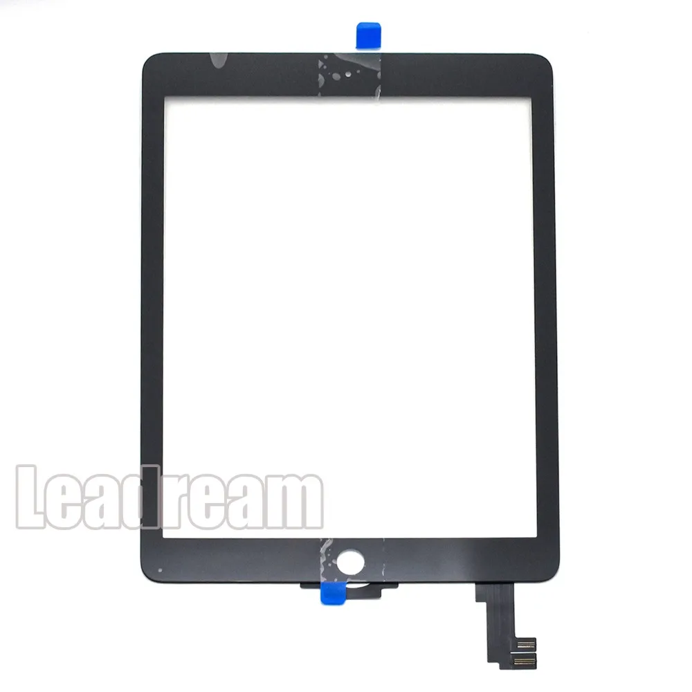 50 шт./лот для iPad Air 2 A1567 A1566 сменный сенсорный экран дигитайзер Стекло Белый