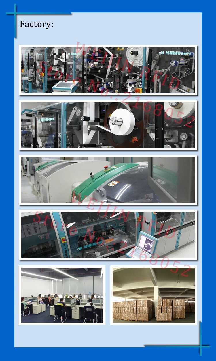 UHF RFID ультратонкая антиметаллическая бирка 915 МГц 868 м EPC Gen2 fixed фиксированные средства 96*24*0,8 мм для печати Пассивная RFID PET этикетка