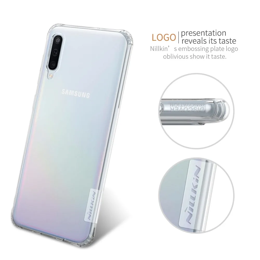 Tpu case For Samsung Galaxy A50 NILLKIN Nature clear TPU Ultra Thin Case Soft Back cover | Мобильные телефоны и