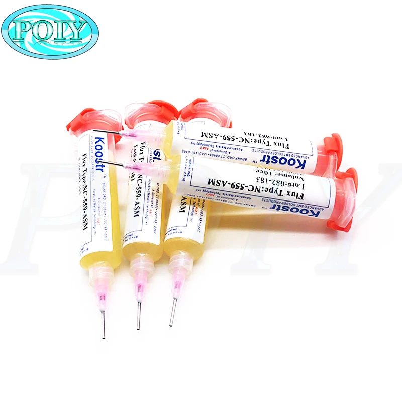 MECHANIC 2 в 1 флюс RMA-223-UV 100 г этилированная паяльная паста+ NC-559-ASM 100 г без этилированного флюса