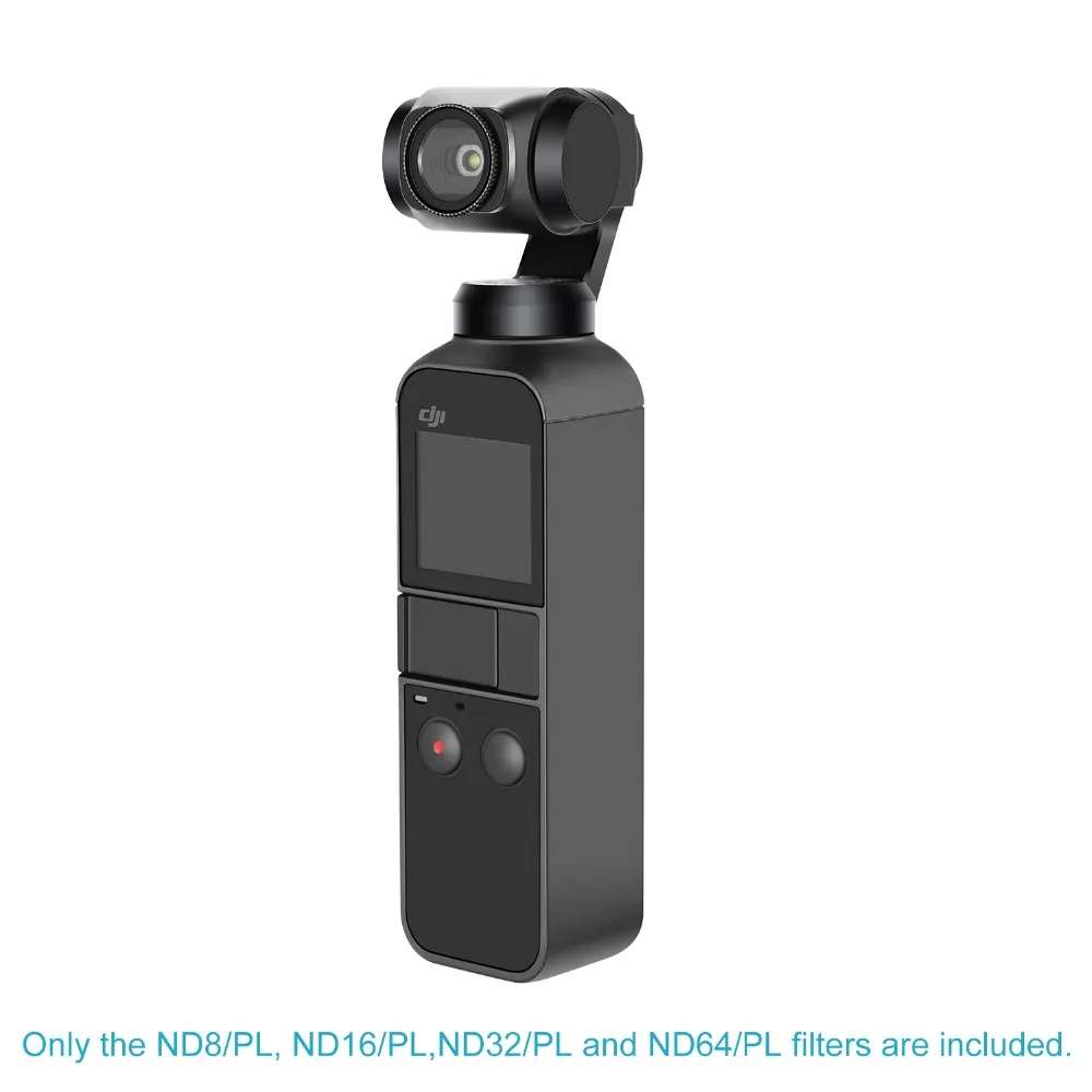 Набор Магнитных фильтров Neewer ND/PL для карманной камеры DJI Osmo 4 шт. ND8/PL ND16/PL и ND32/PL ND64/PL