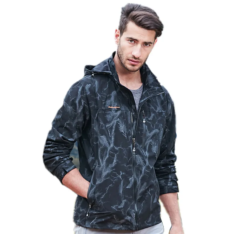 Весенняя Светоотражающая куртка Мужская спортивная осенняя ветровка мужская