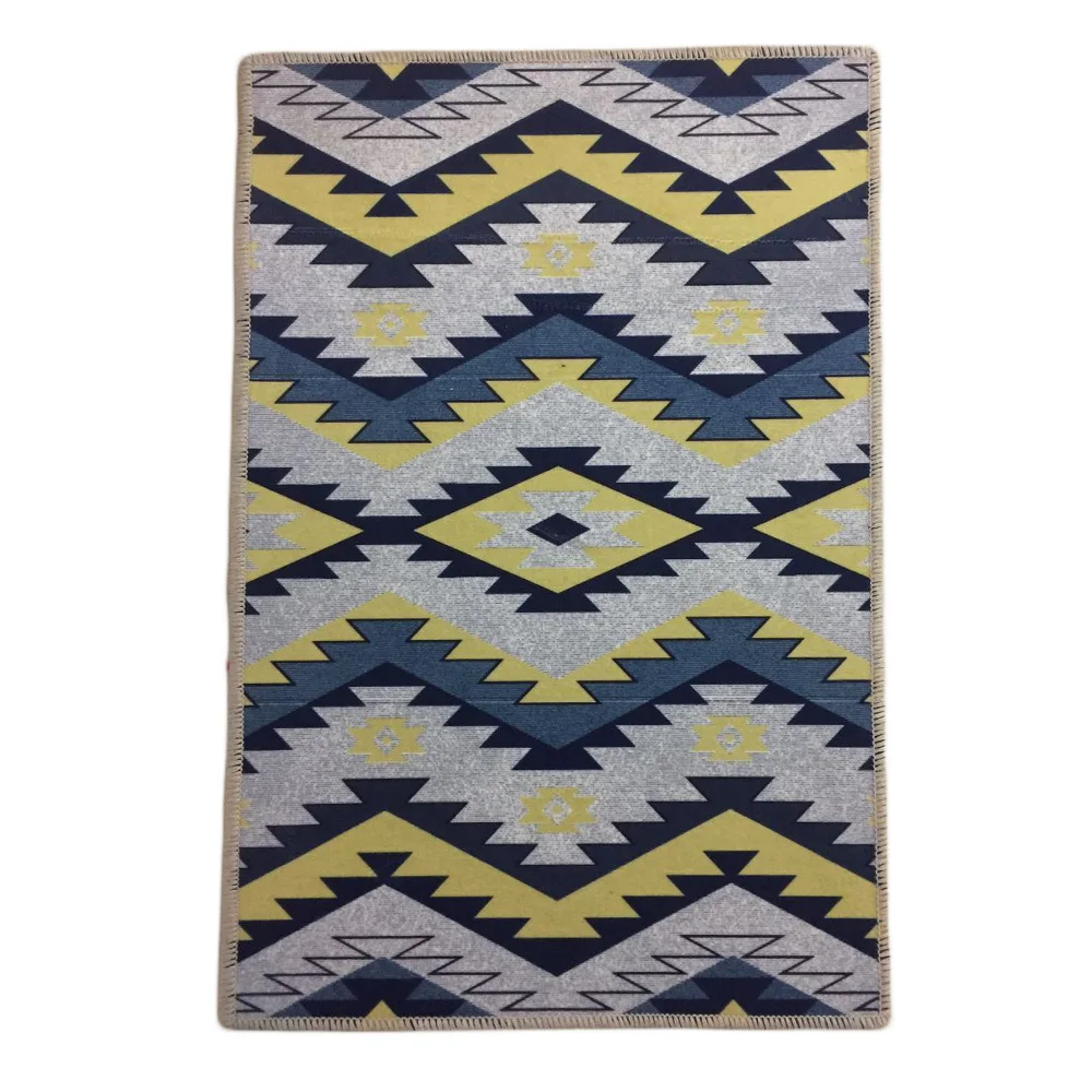 Скандинавские коврики геометрический Коврик фланелевый Придверный коврик ковер