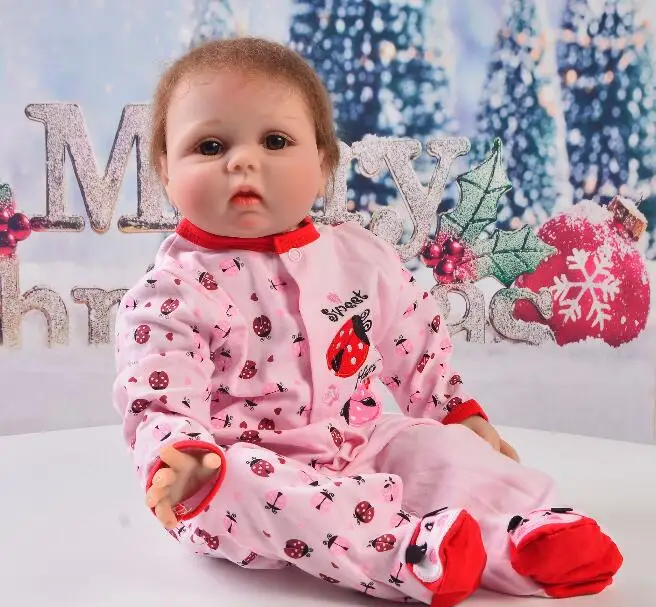 Настоящая одежда для малышей 0-6 месяцев Реалистичная кукла силиконовая