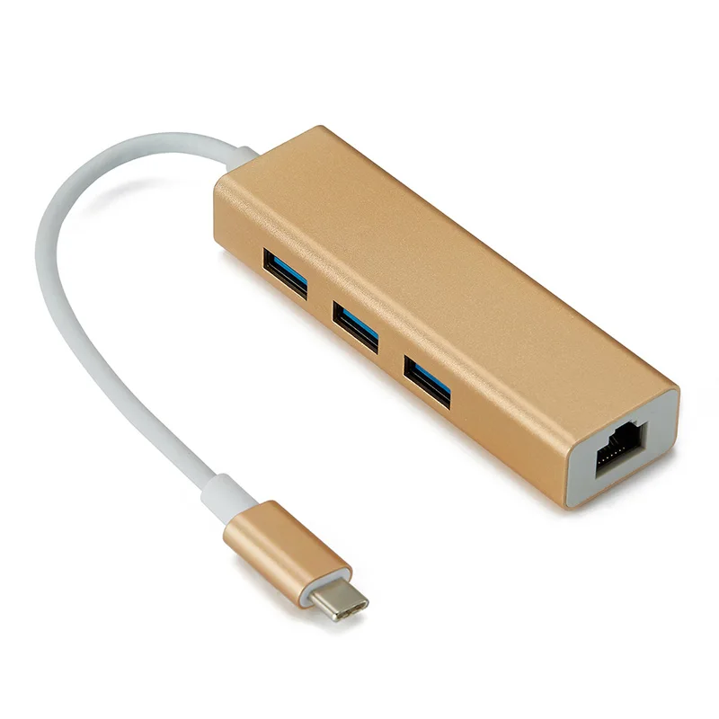 Wifi USB3.0 гигабит Ethernet сетевой адаптер с 3 портами USB концентратор 10/100/1000 Мбит/с RJ45