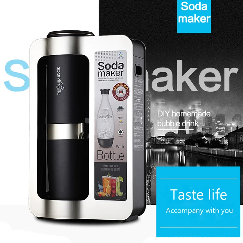 Домашний газированная вода машина Сода производитель эксперт пузырь генератор