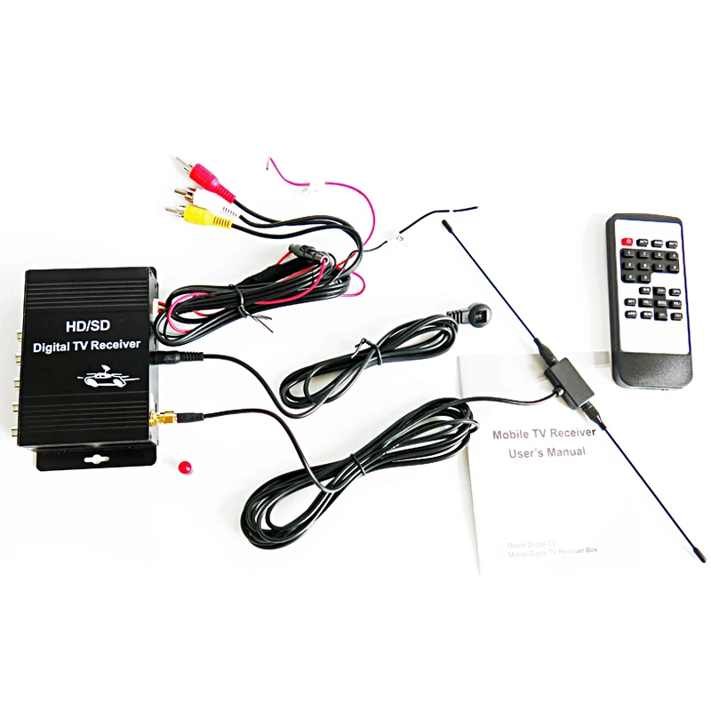 Sinairyu автомобильный ATSC цифровое тв бокс со встроенным 4 видео выходом один тюнер